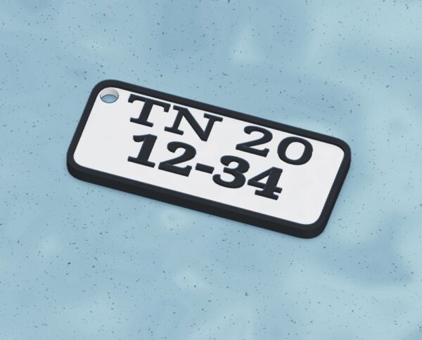 Custom NFC Tag Keychain